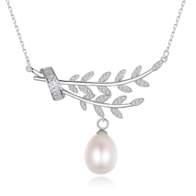 Load image into Gallery viewer, Freshwater Pearl Drop Necklace
