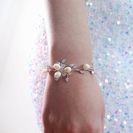 Freshwater Pearl Wedding Bracelet