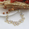Gold Mosaic Wedding Bracelet