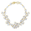 Gold Mosaic Wedding Bracelet