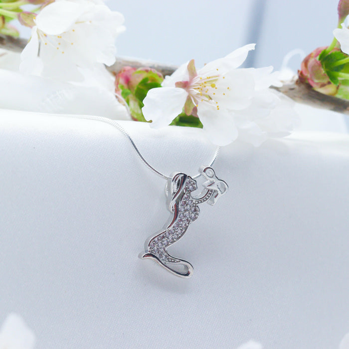 Mom and Baby Pendant Necklace.