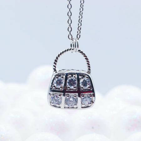 Purse Pendant Necklace.