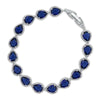 "Something Blue" Sapphire Wedding Bracelet.