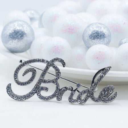 Crystal "Bride" Brooch.